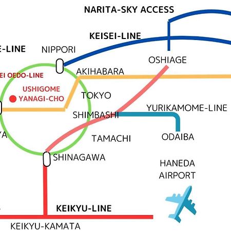 טוקיו Premier Suite Shinjuku Kagurazaka מראה חיצוני תמונה